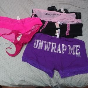 5 New Victoria's Secret Underwear ( Size L)